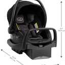Evenflo Pivot Suite Modular Travel System with LiteMax Infant Car Seat, Dunloe Black