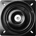 MySit 10" (245mm) Square Heavy Duty Swivel Replacement for Recliner Chair or Furniture - Ball Bearing Swivel Plate Mechanism - Flat (10-Inch - 1pc)