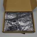 Hicarer 6 Pcs Shepherd Hooks 32 Inch 1/3 Thick Curled Metal Garden Hook Outdoor Shepherd Hook Stands for Wedding Garden Decor Hanging Lanterns Bird Feeders Solar Outdoor Lights (Multiple Style)