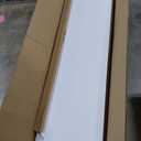 Veken 63x27.6 Inch Large Electric Standing Desk, Heights Adjustable,Sit to Stand Up, Work Home Office Computer Table for Walking Pad, Gifts for Dad, Wooden Desktop Desks, White