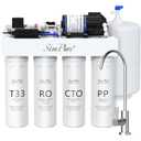 SimPure Reverse Osmosis Water Filter, Near 0 TDS Reverse Osmosis System 7 Stage, NSF/ANSI 58 Certified, Under Sink RO Water Filtration System 100 GPD with Tank, Build in Pump, BPA Free