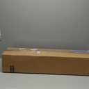 7.5 ft Flocked Pencil Christmas Tree with Lights Artificial Slim Tall Skinny Christmas Tree Snow Flocked Pine for Home Office Holiday Xmas Decoration