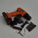 BLACK+DECKER 20V MAX POWERECONNECT Cordless Drill/Driver + 30 Piece Bits and Drivers Kit (LD120VA)