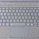 Type Cover for Microsoft Surface Pro 7+ / Pro 7/6 / 5/4 / 3, 12.3 inch, Ultra-Slim Wireless Bluetooth Tablet Keyboard with Multi Touchpad (Ash)