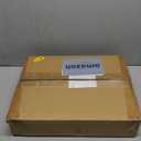 End Table C-Shaped Adjustable Pedestal Side Table Night Stand with 360 Rotating Top, Height Adjustable, Small Couch Living Room or Bedroom Versatile End Table for Sofa or Bedside, Rustic Brown