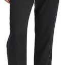 Gap Women's Easy Straight Pull-on Pants (Medium Tall, True Black)