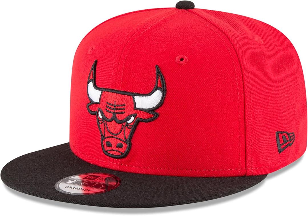 New Era NBA 9Fifty 2Tone Heather Snapback Cap (Red)