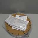 Innerwell 11 inch Nonstick Crepe Pan, Granite Coating Flat Skillet Dosa Tawa Tortilla Pan, Large Pancake Griddle Comal Pan, Compatible with All Stovetops, PFOA Free (Gold)