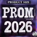 PROM Decorations 2026 Marquee Letters: Graduation Decorations Prom 2026 Light up Sign Marquee Letters Decorations for Class of 2026 High School College Party Supplies