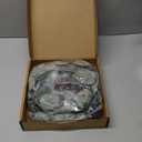 Hairui Lighted Artificial Eucalyptus Garland 6FT 96 LED Battery Operated Faux Vine Lights with Timer for Spring Wedding Backdrop Wall Decoration