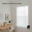 Umbra Chroma Tension Rod for Window, Adjustable 36" to 54", Nickel