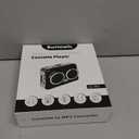 Dual Speaker Pure Stereo &Auto Reverse Cassette PlayerPortable Cassette to MP3 Converter via USB,Cassette Tape Player with Dual Power Options,Built in 3.5mm Headphone Jack,Support U Disk, USB Card