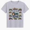 Kivelamk Toddler Dump Truck Shirt Kids My God is So Big Boys Tee Tops Psalm Christian T-Shirt 2-7 Years 4T