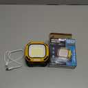 Tekstap 6000mAh Magnetic Work Light Rechargeable with 4000 Lumen IP65 Waterproof, 30H Runtime, 4 Brightness & 4 Color Modes with Red SOS, Strong Magnet Base for Car Repair, Camping, Emergency 1PC