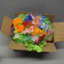 100PCS Soft Necklaces Hawaiian Leis Luau Partyecorations Tropical Party Favors Lei Hawaiian Flower Perfect for Your Hawaii Luaus Party.