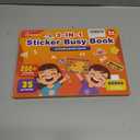 Montessori Preschool Busy Book for Toddlers - Activity Books for Kids Ages 3-5 - Preschool Learning Activities - Workbook Activity Binder - Autism Sensory Toys - Gifts for 3 4 5 6 Year Old Boys Girls