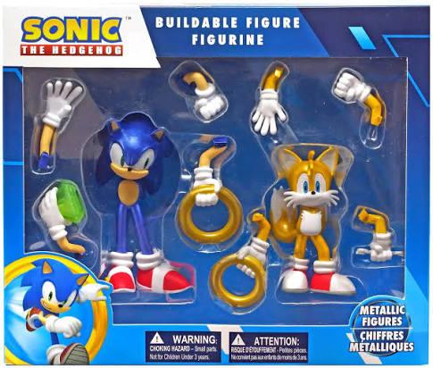 Sonic The Hedgehog Sonic Tails Buildable Figure