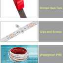 Rv Underglow Led Light Kit, Underbody Accent Lighting for Camper Motorhome Travel Trailer Concession Stands Food Trucks, Rv Led Light Strip, Rv Awning Lighs, 5m(16.4ft), Dc 12v, Green