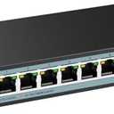 SODOLA 9 Port 2.5Gb Smart Web Ethernet Switch,1 10G SFP Slot&8 x 2.5G Base-T Ports,Link Aggregation, LACP/QoS/VLAN/IGMP Supported, Metal Fanless Managed Multi-Gigabit Switch