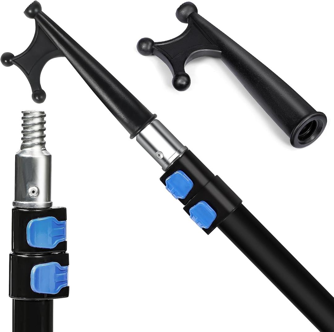 Boat Hooks for Docking,Telescoping Boat Hook,Sturdy and Lightweight Push Pole for Boat Accessories