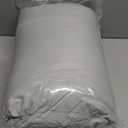 CozyLux California King Comforter Set Light Grey - 7 Pieces Cal King Pintuck Bed in A Bag Gift for Family, Pinch Pleat Bedding Sets with All Season Comforter, Sheets, Pillowcases & Shams