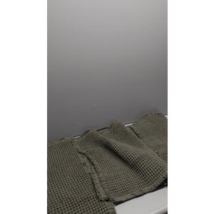 MIULEE Set of 2 Waffle Bathroom Rugs, Boho Bath Rugs Non Slip Washable, Super Absorbent Bath Mats, Ultra Soft Rubber Backed Shower Mats for Bathroom Floor, Tub, Christmas Green, 17"x24"+17"x48"