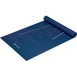 Gaiam Print Yoga Mat, Non Slip Exercise & Fitness Mat for All Types of Yoga, Pilates & Floor Exercises, 68"L x 24"W x 0.16"Th