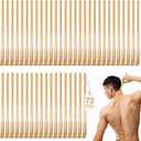 Yinkin 72 Pcs Bamboo Back Scratcher Bulk Traditional Manual Back Massager Wooden Long Scratcher for Itching Relief and Body Massage Elderly Men Women Friend and Family Nursing Gifts