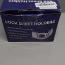 Bed Sheet Holders for Corners: 4 Pack Twist-Lock Clips Keep Sheets Tight Heavy-Duty Grippers Quick Install Fits All MattressesGrey