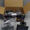 Color Changing Solar Spot Lights Outdoor Waterproof IP65,9 Lighting Modes Multicolor RGB Christmas Spotlight for Porches Yard Gardens Landscape Deconrations-4 Pack