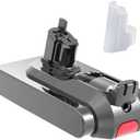 Premium V11 V15 Click-in Battery Replacement for Dyson [Not for Screw-in Type] 25.2V Compatible with SV15 SV16 SV17 SV22 SV28 SV29 SV47 V15 Detect Part No. 970938-01 970425-01