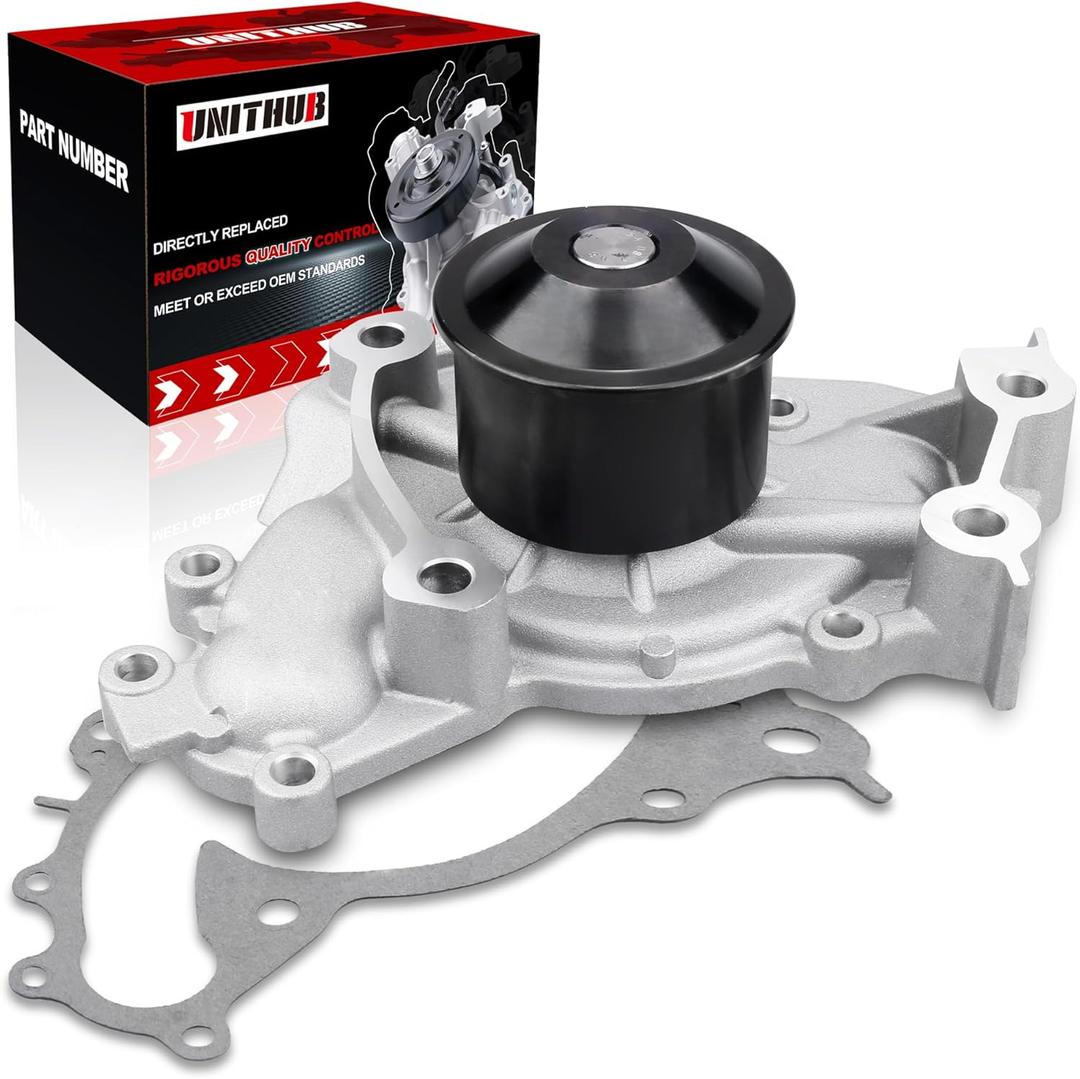 Engine Water Pump Automotive w/Gasket 1610029085 1610009070 Compatible for Toyota Avalon Camry Highlander Sienna Solara ES300 3.0L 3.3L 1994-2010