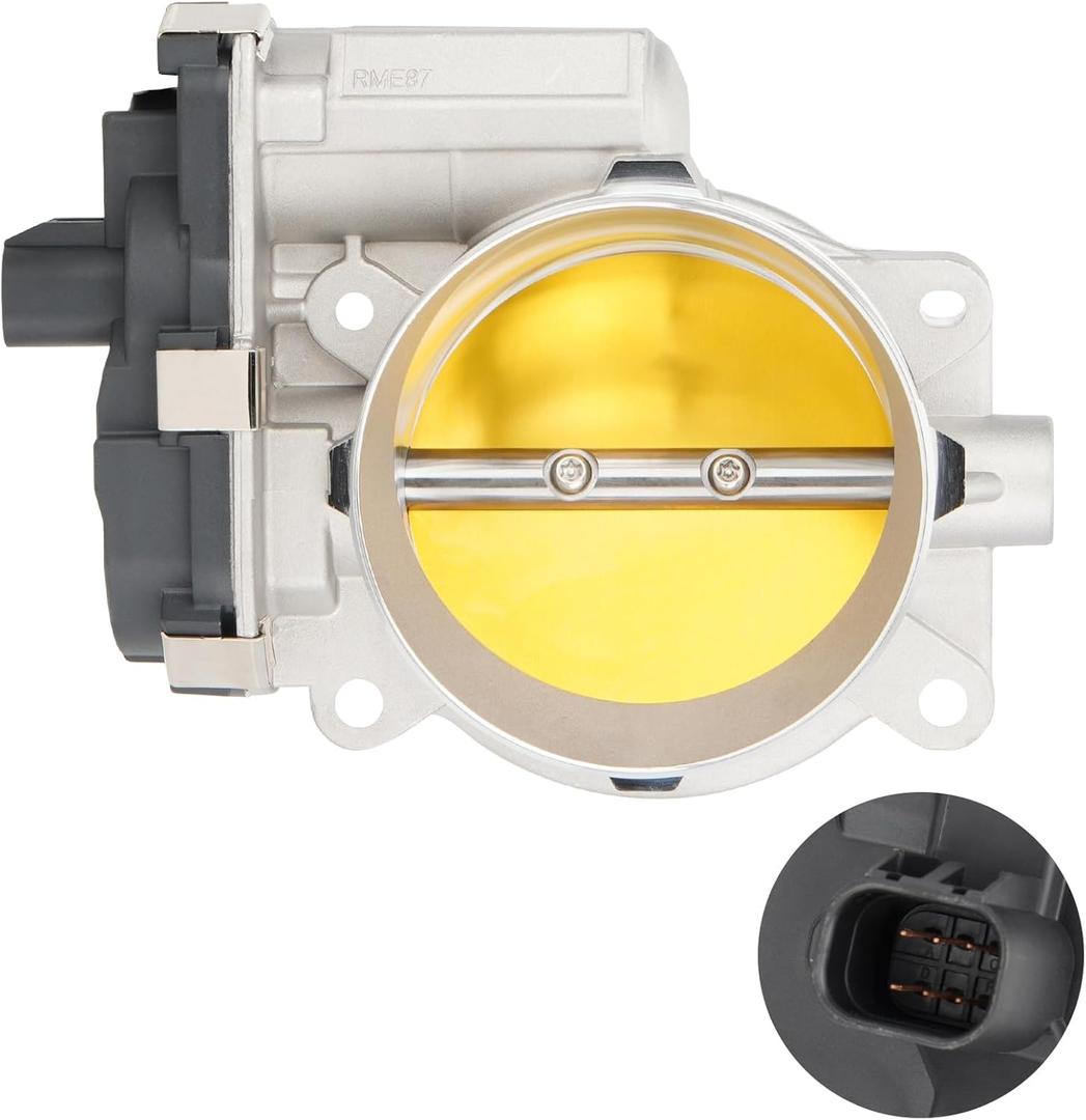 Electronic Throttle Body Compatible with Chevy Avalanche 2009-2013, Express Silverado Suburban 1500 2500 09-13, for GMC Canyon 09-2012, Yukon XL 2500 09-13, for Hummer H2 H3 2009, 12629992 12601387