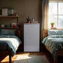 Frigidaire Mini Refrigerator, Compact Freezer Compartment, Adjustable Thermostat Control, Reversible Door, Contemporary Series, 3.2 cu ft, Grey
