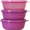 Tupperware Leftover Bowl Set Storage Food Containers (600ML x 3pcs)
