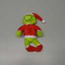 RELIGES 9 inches Green Christmas Monster Plush Toy  Soft Christmas Stuffed Animal Doll for Boys and Girls, Perfect for Christmas Decorations and Gifts (Sneaky Green)