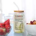 MENANA Teacher Appreciation Gifts - Teacher Gifts for Women - Thank You Gift Ideas for Teachers Women Daycare Preschool - Teachers Appreciation Week, Birthday, Back To School Gift - 16 Oz Can Glass