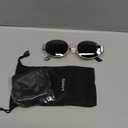 livho 2025 Trendy Oval Sunglasses - Stylish Polarized Shades for Everyday - Retro Metal Frames