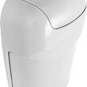 Camco Cabinet Mount Trash Can | Ideal for Tight Spaces in an RV, Boat, Apartment, Dorm Room or Tiny House | Measures 13.5" x 8.5" x 5" (43962)