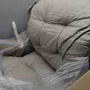 Indoor/Outdoor High Back Chair Cushion for Adirondack,Spring/Summer Seasonal All Weather Replacement Rocking Chair Cushions(N,Set of 2)