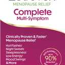 Estroven Complete Multi-Symptom Menopause Supplement for Women, 28 Ct., Clinically Proven Ingredient Provide Menopause Relief & Night Sweats & Hot Flash Relief* Drug-Free & Non-GMO
