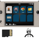 RG28XX Handheld Game Console with 640*480 2.83 Inch IPS Screen Built-in 5500+ Games 3100mAh Battery Linux System Support HDMI TV Output Multimedia Player (Gray)