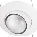 NICOR Lighting 6 inch White Recessed Eyeball Trim Designed for 6 inch Housings (17506WH)