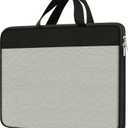 Laptop sleeve 15.6 inch, Laptop Case, laptop bag, Durable Shockproof Protective Computer Cover Carrying Bag Briefcase for 15" 15.6" HP Asus Acer Dell Lenovo Laptop Notebook Ultrabook, (Black/Grey)