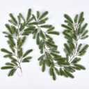 DearHouse 6Ft Artificial Christmas Pine Garland Winter Greenery Garland for Holiday Season Mantel Fireplace Table Runner Centerpiece Dcor (Dark Green)