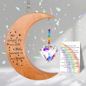 Pet Memorial Suncatcher, Dog Memorial Gifts, Pet Loss, Loss of Pet Sympathy Gift, Thoughtful Dogs and Cats Remembrance, Bereavement Gifts