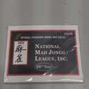 mah jong 2025 Cards Official Revision - Large Size - 4Pcs