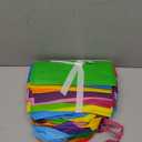 MIMIND 30 Packs Non-woven Party Gift Bags Reusable Goodie Bags 7.97.9 Inch Colorful Tote Treat Bag with Handles Rainbow cloth bags for Wedding Birthday