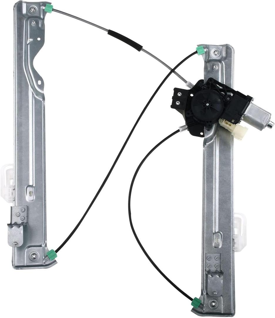 A-Premium Power Window Regulator with 6-Pin Motor Front Driver Side Compatible with Ford Escape 2013-2019 Sport Utility, with One Touch Up Down Function