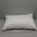 Acanva Polyester Decorative Rectangle Throw Pillow Inserts, Hypoallergenic Form Stuffer Cushion Sham Filler, 16x26, White, 1 Count (Pack of 1)